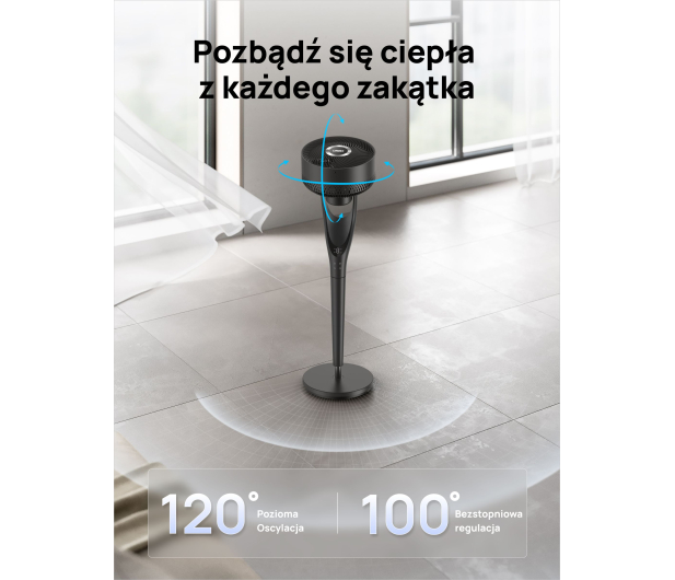 DREO Wentylator Dreo TurboPoly™ Fan 154 - 1519066 - zdjęcie 6